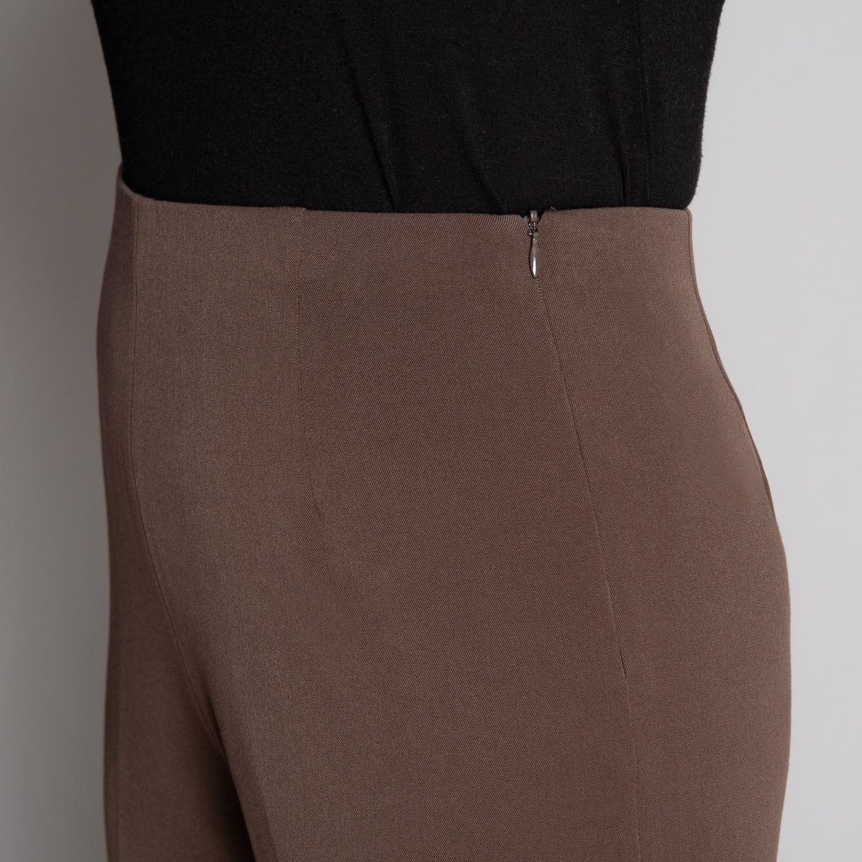 The Ultimate Side-Zip Pant - Espresso Brown