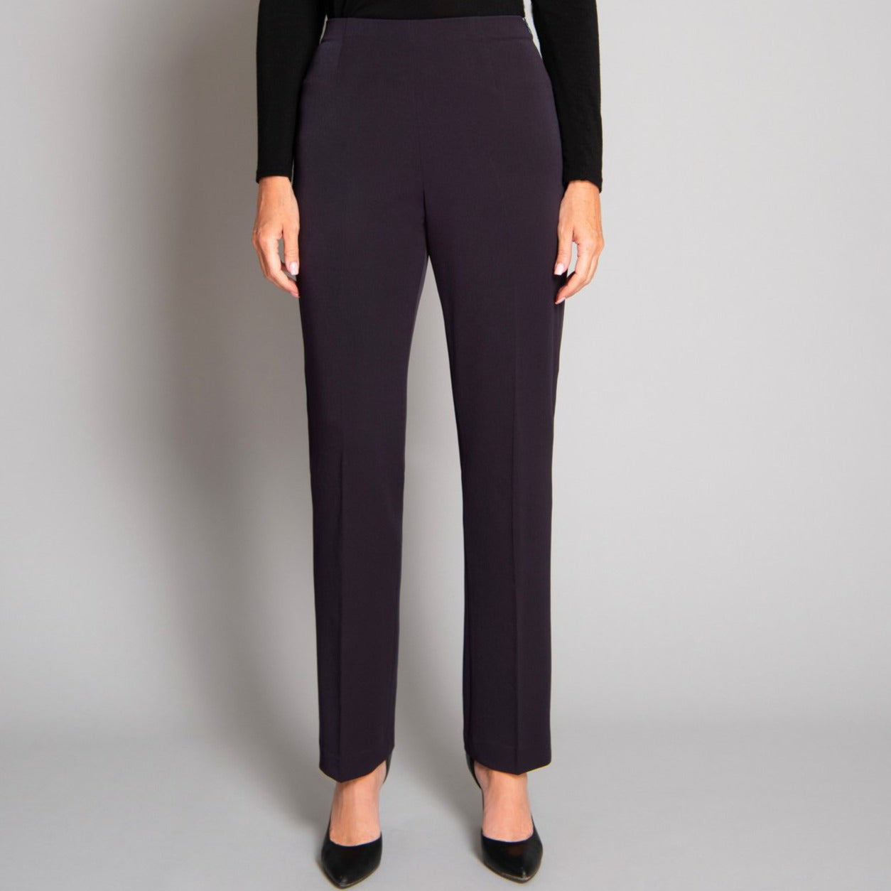 The Ultimate Side-Zip Pant - Navy