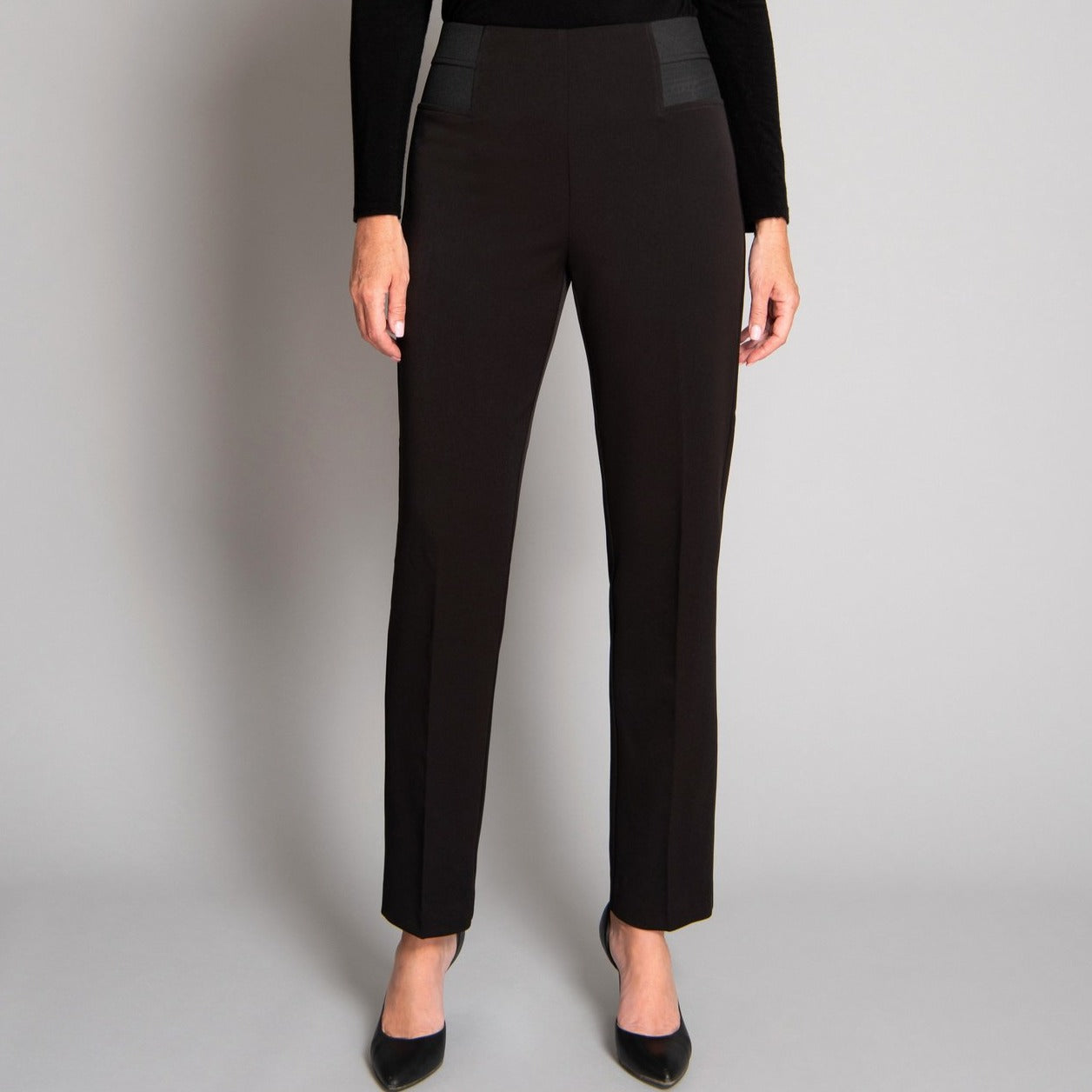 The Everyday Pull On Pant - Black Petite / 14 The Everyday Pull On Pant - Black Petite / 14