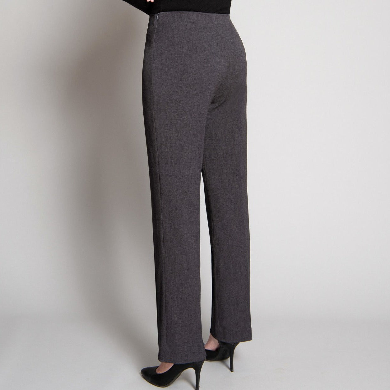 The Ultimate Side-Zip Pant - Espresso Brown